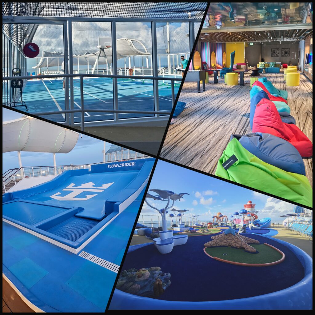 Utopia Sports Deck Activities