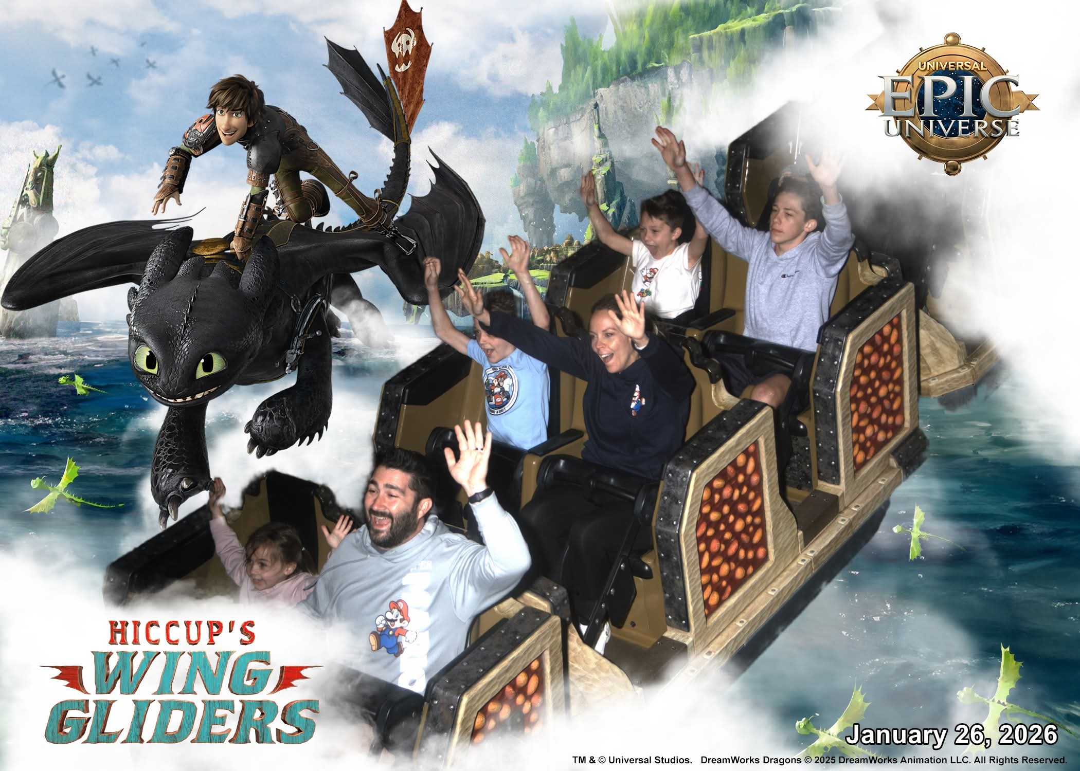 Hiccup's Wing Gliders