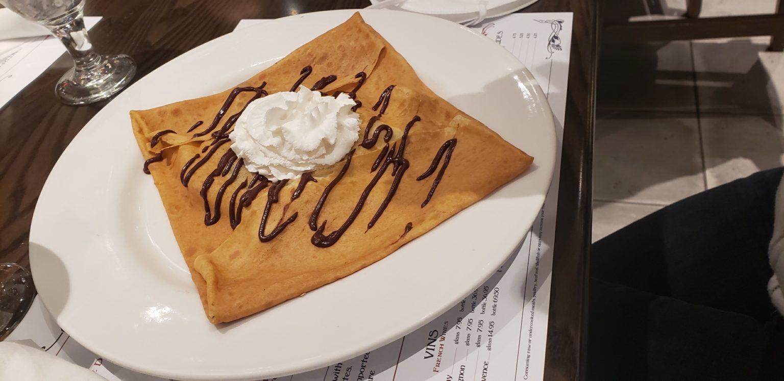 Epcot's Crepe Restaurant La Creperie de Paris Me and the Mouse Travel