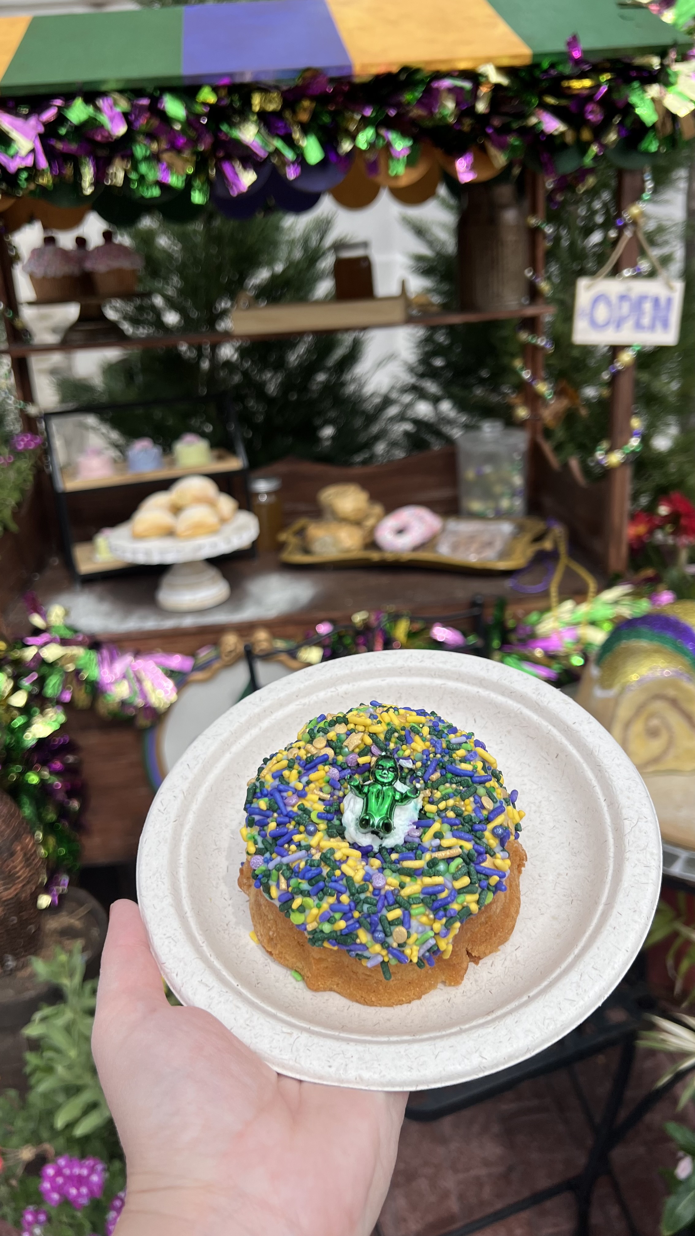 Mardi Gras King Cake