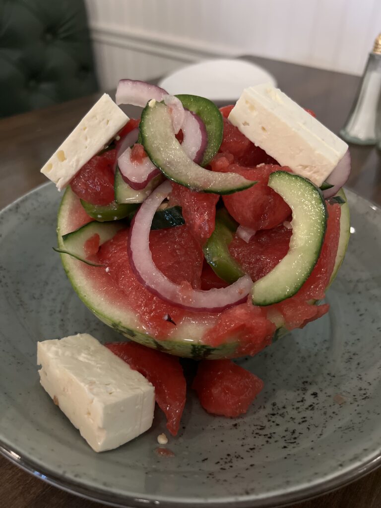 watermelon feta salad great maple