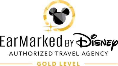 Earmarked by Disney Authorized Travel Agency Gold Level