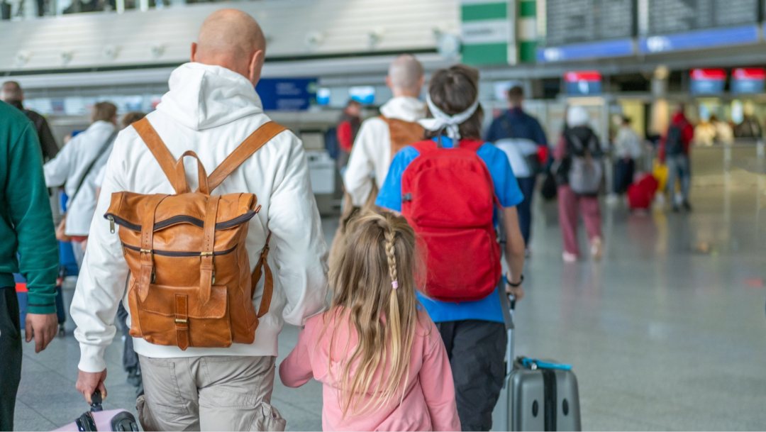 Travel agent providing vacation planning services